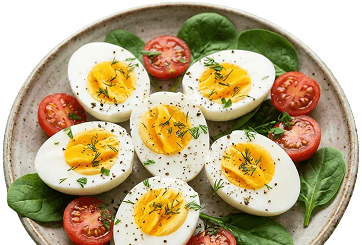 BOILED EGG PROTIEN